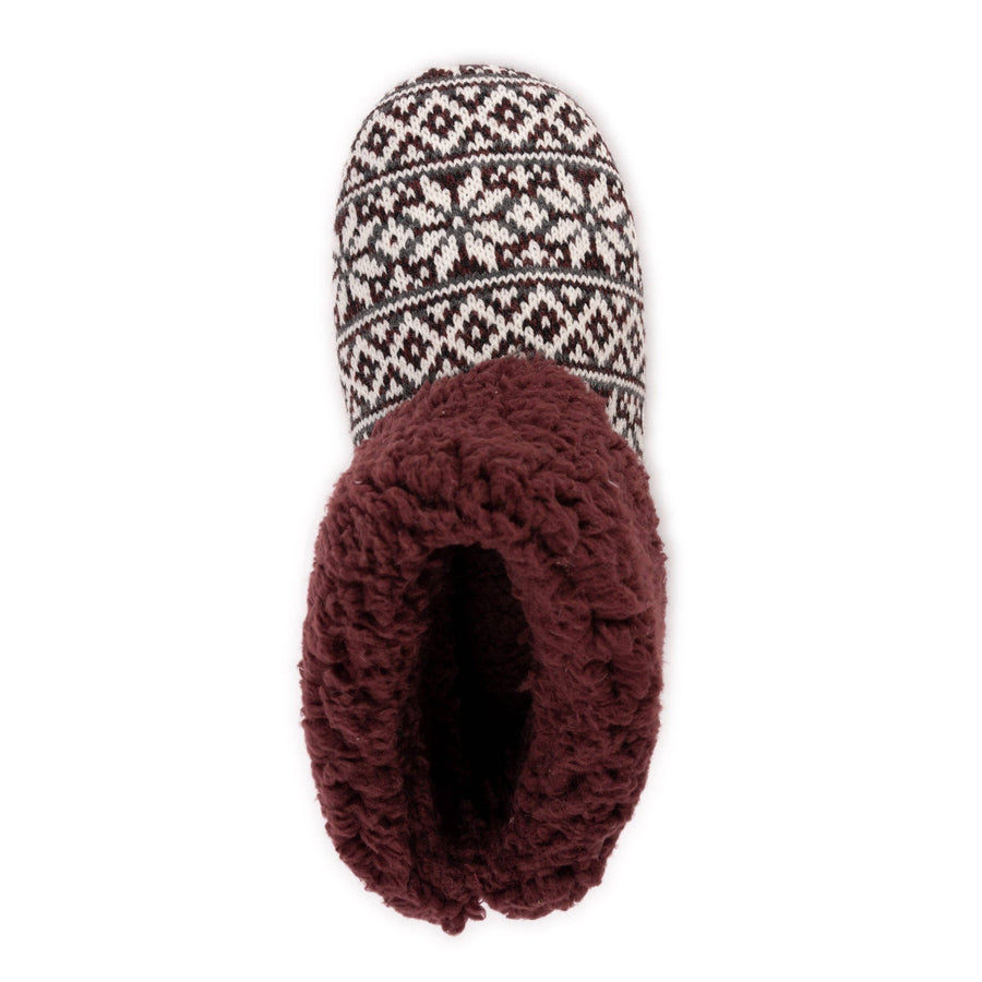 MUK LUKS Women's Melinda Bootie Slipper