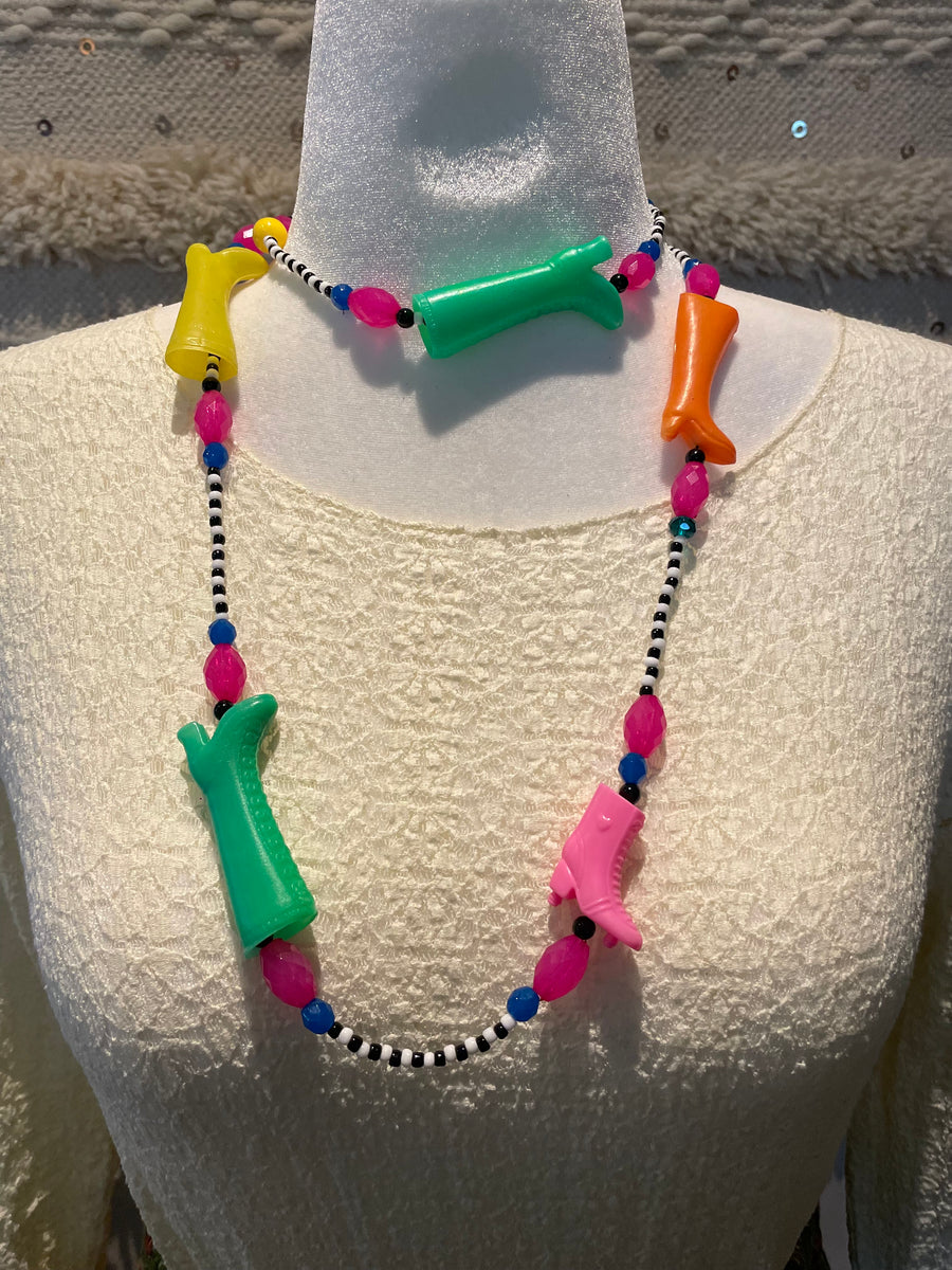 Barbie Boot Necklace by Lori