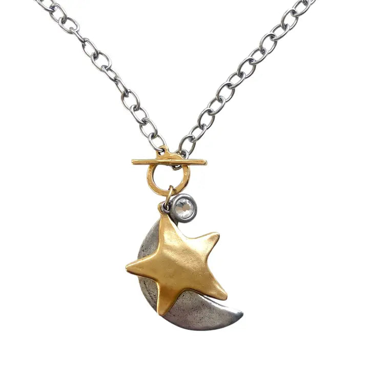 Celestial Pendant Necklace from Robin Boutique.