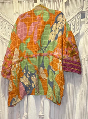 Kantha Shortie Kimono #200 by Kantha Bae