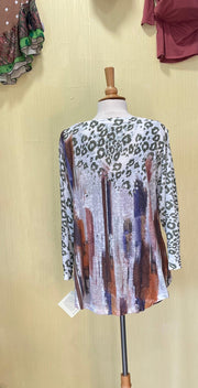 V-Neck Top w/Pocket by Cubism - Robin Boutique-Boutique 