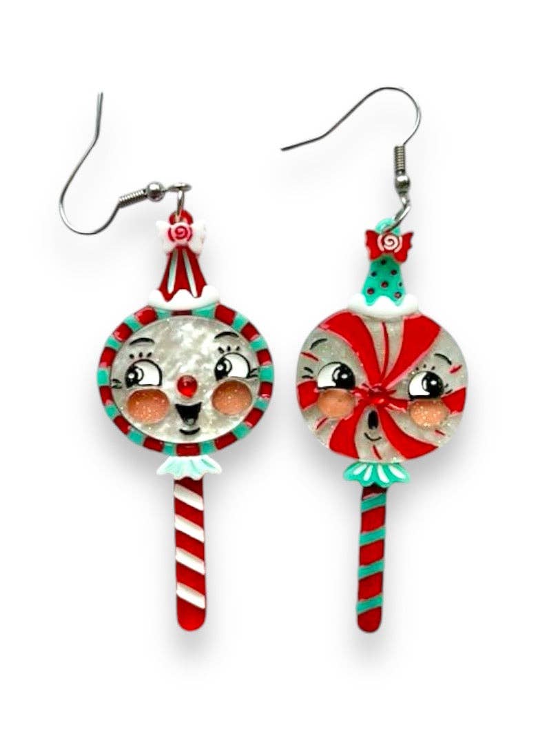 Merrymints Earrings by Johanna Parker x Lipstick & Chrome Robin Boutique