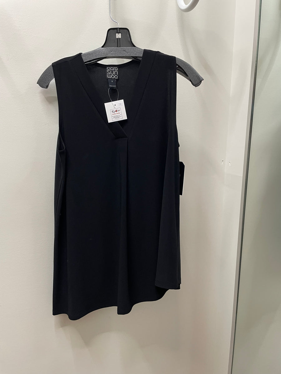 Asymmetrical Tunic Tank by Clara Sun Woo