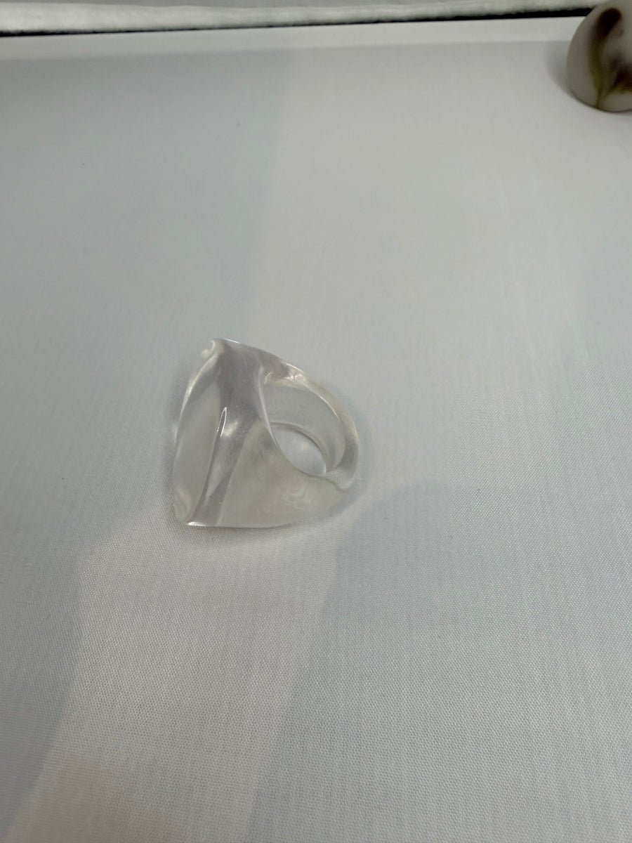 Chunky Resin Statement Ring