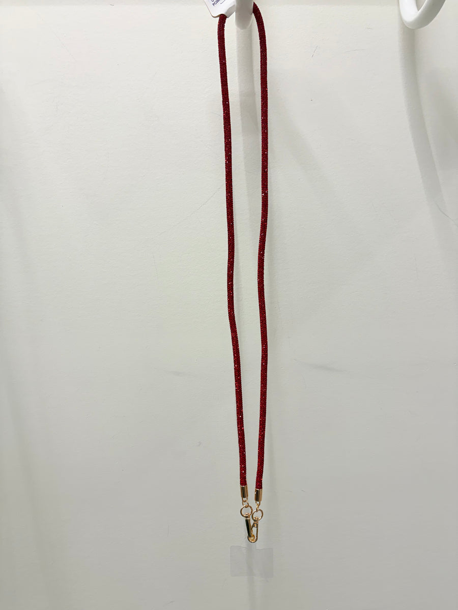 Rhinestone Crossbody Lanyard/Cell Phone Holder