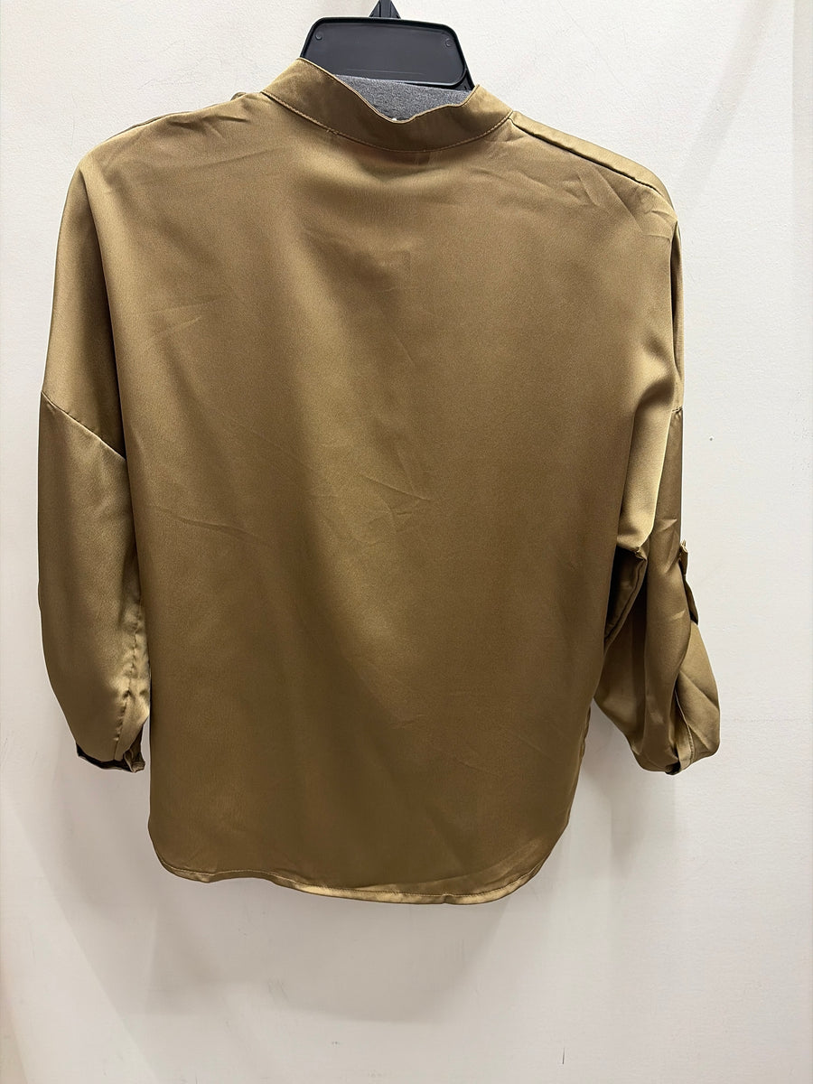 Silk Bottom Knot Top by Amorosa