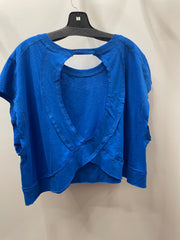 Cotton Slub Open Back Top