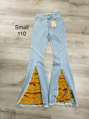 Upcycled Denim Dorito Bell by Kantha Bae - Robin Boutique-Boutique 