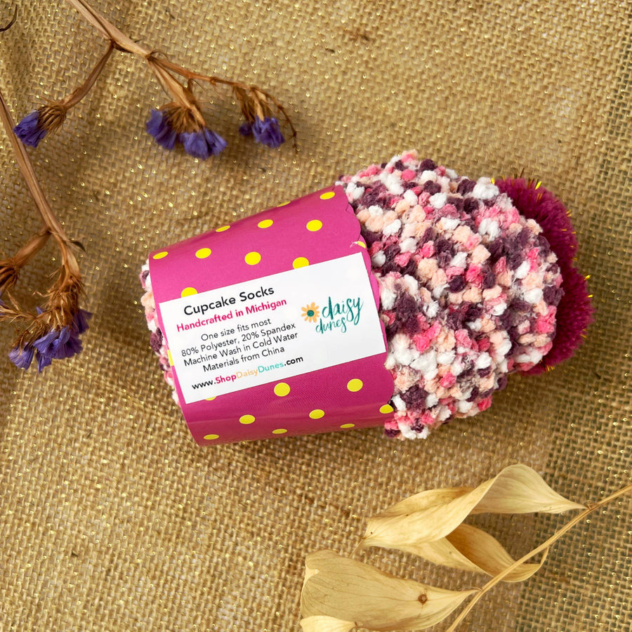 Cozy Cupcake Socks Robin Boutique