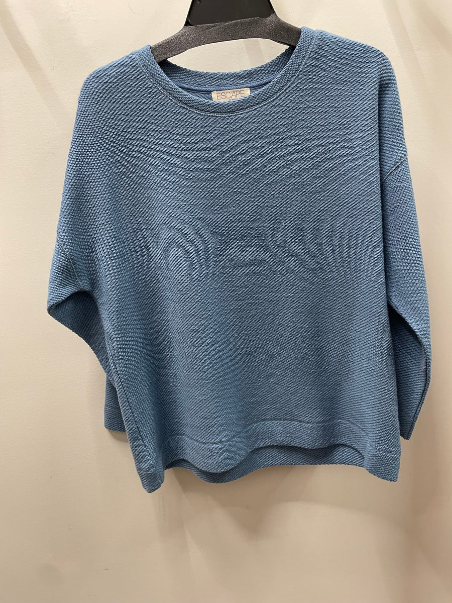 Cool Breeze Sundown Loopy Terry Pullover by Escape