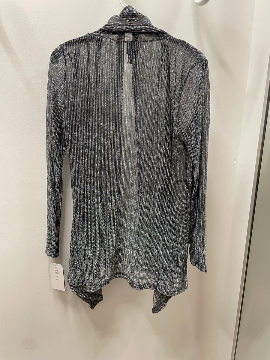 Shimmer Drape Cardigan by Clara Sunwoo