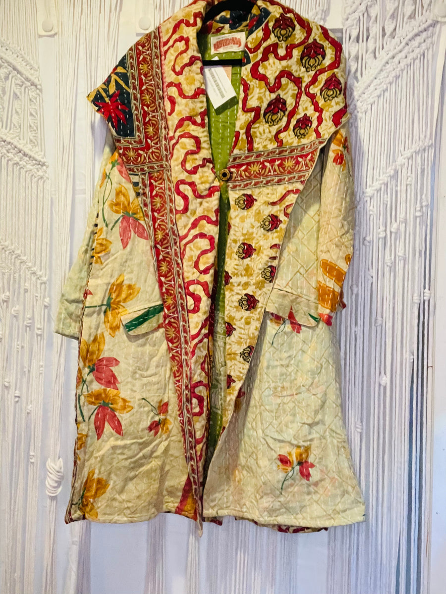 Koverlet Nomad Coat by Kantha Bae Robin Boutique