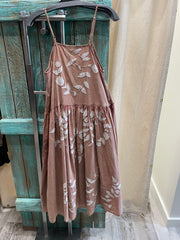 Sleeveless Floral Dress by The Paper Lace