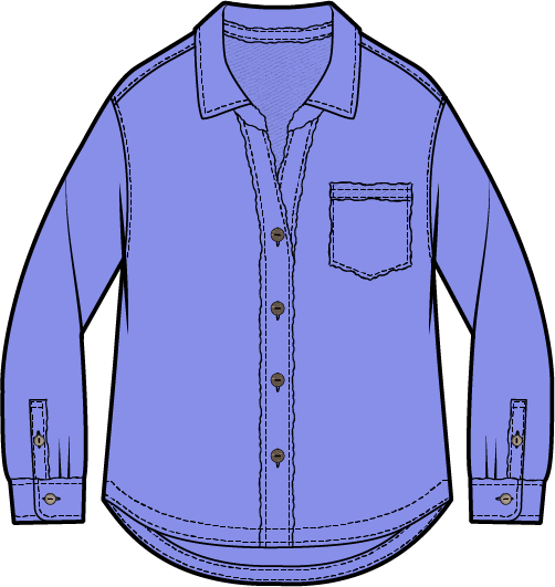 Modal Spandex Terry Shacket by Escape by Habitat 26895 Robin Boutique