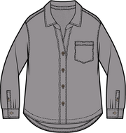 Modal Spandex Terry Shacket by Escape by Habitat 26895 Robin Boutique