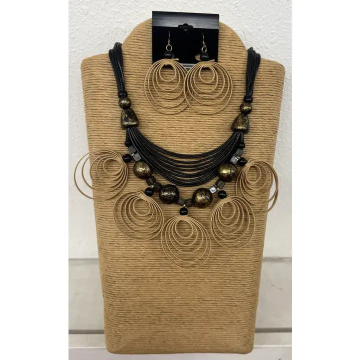 Spiral Necklace Set