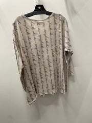 Driftwood Day Tee in Vintage Bird Print by Paper Lace