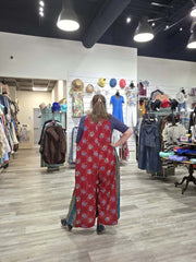 Duality Sari Harmony Wide Leg Jumpsuit #1036 by Kantha Bae
