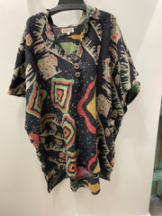 Peace + Love Poncho #203 by Kantha Bae