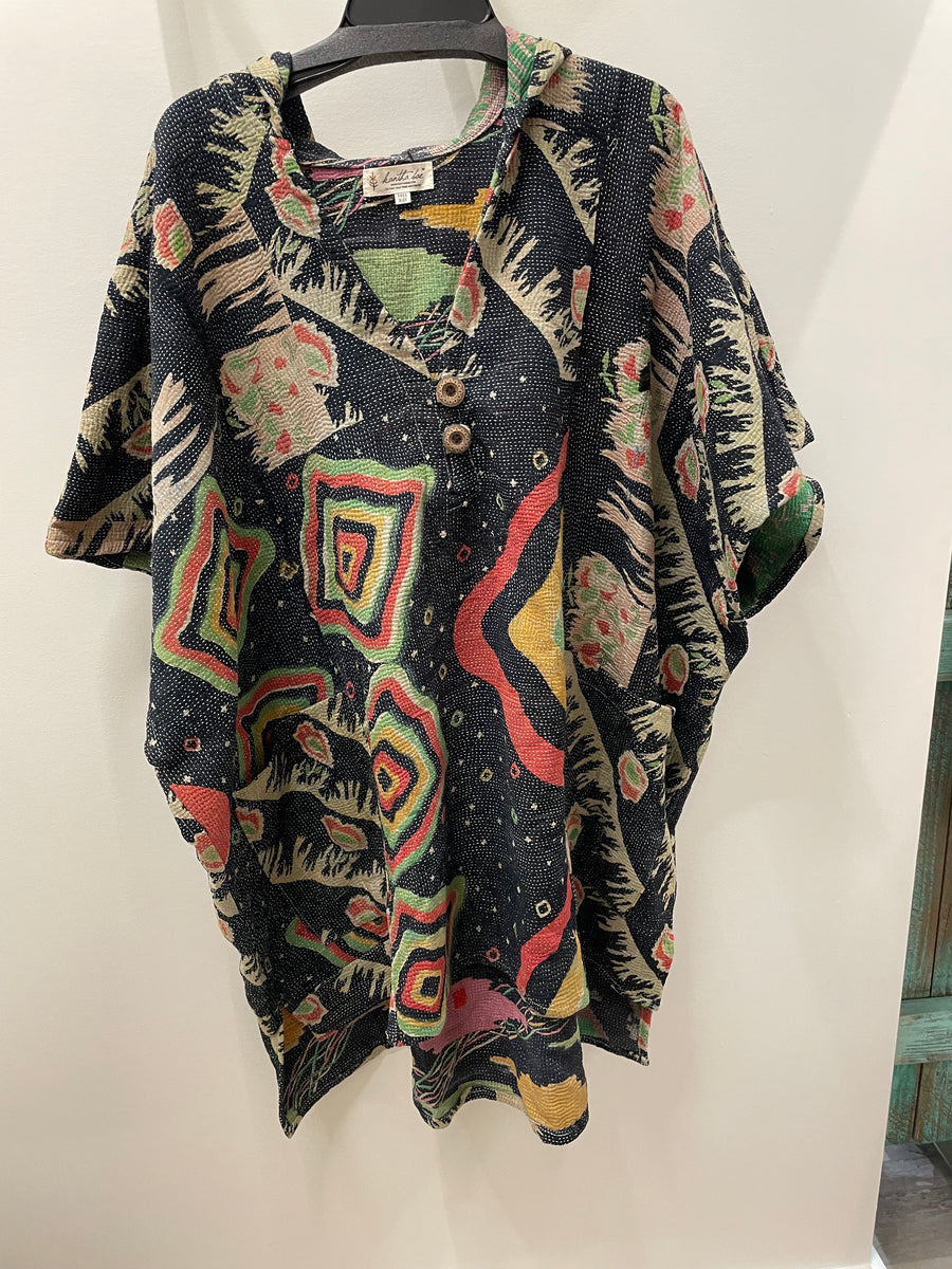 Peace + Love Poncho #203 by Kantha Bae