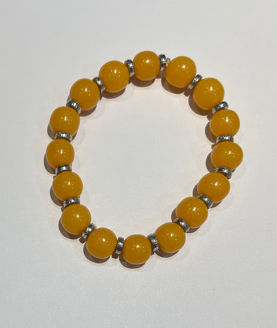 Small Stretch Copal Bracelet