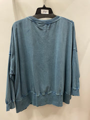 Cozy Drift Boxy Sweatshirt by Paper Lace