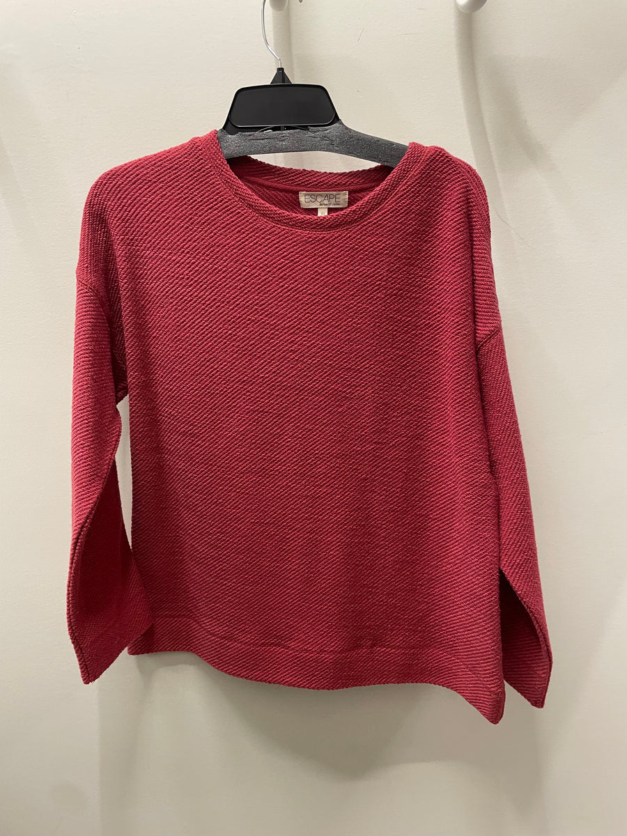 Cool Breeze Sundown Loopy Terry Pullover by Escape