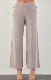 Summa Ribbed Pants with Back Buttons 21189SW