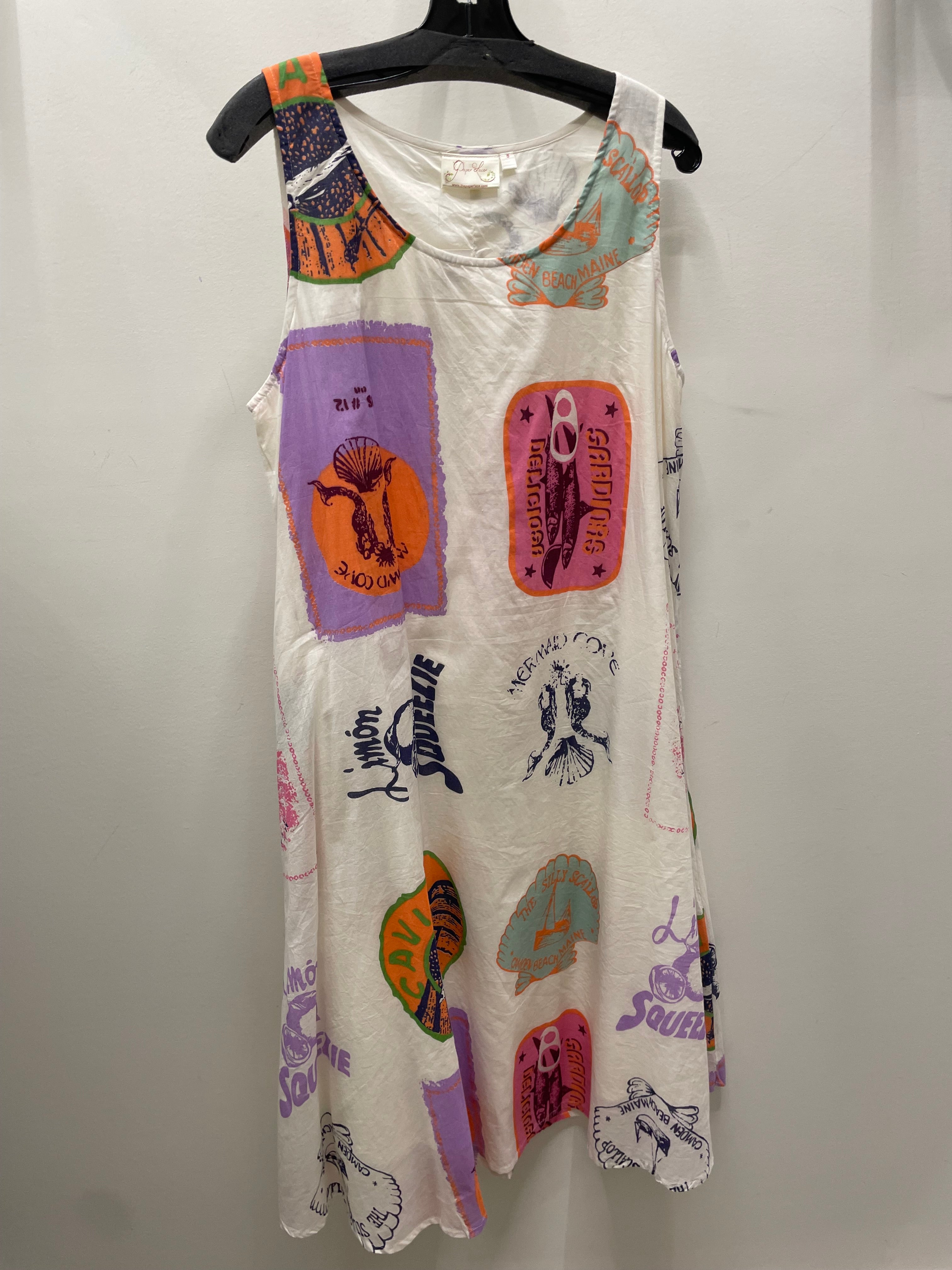 Printed Dress by Paper Lace Robin Boutique