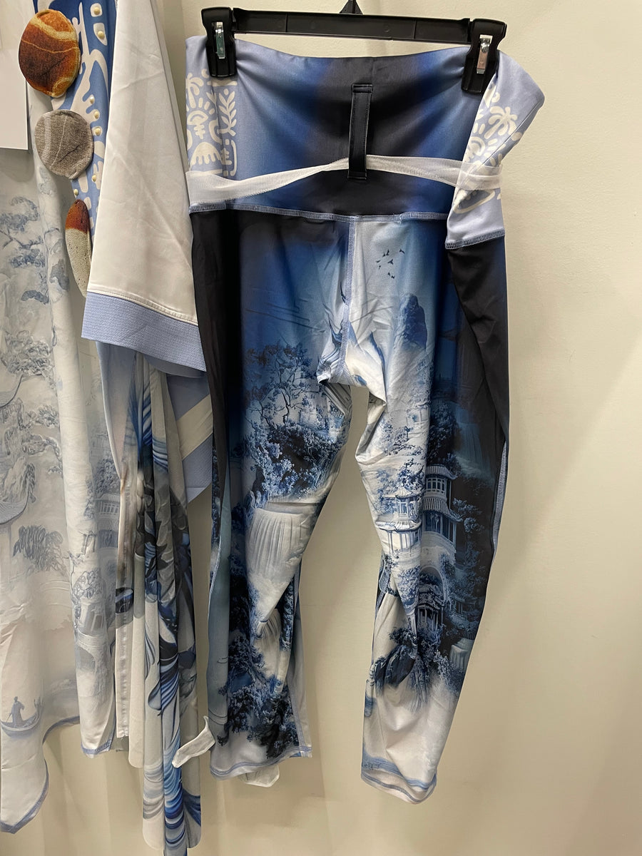 Leggings in Japanese Koi by IPNG Design