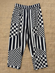Harlequinn Harem Patchwork Pant