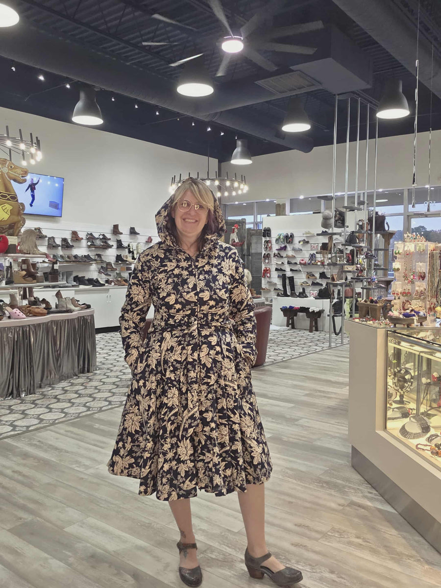 Boston Coat in Provencal Print by Effie's Heart