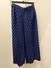 Pleated Pants with Chevron Detail by EllyNDale