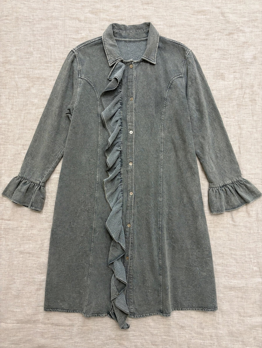 Ruffle Me Softly Terry Jacket by The Paper Lace
