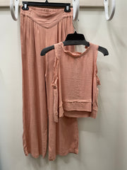 Linen Tank and Pant Set