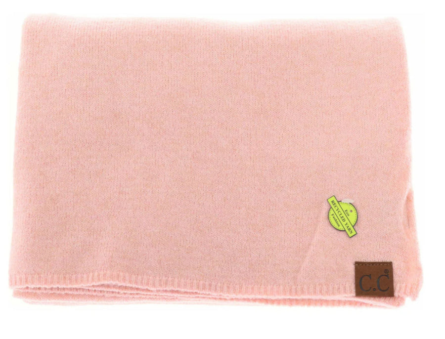 Unisex Ribbed Knit Scarf 2075