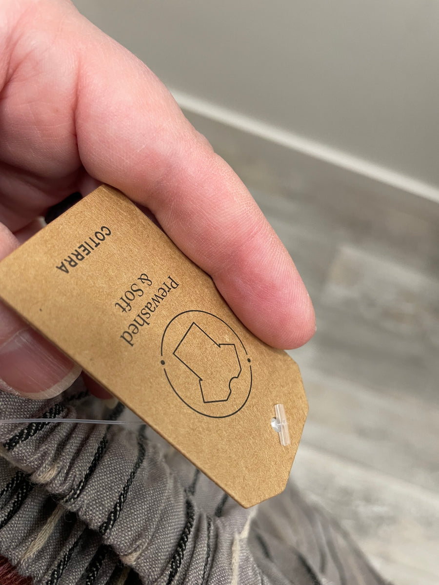 Gathered Cotton Wide Leg Pant by Cotiera Rae Mode CP6047 Robin Boutique