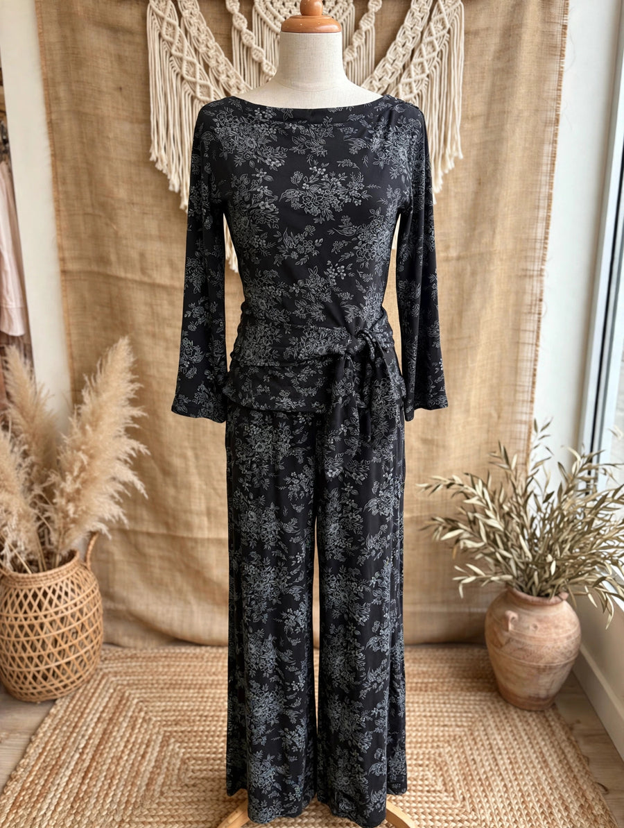 Dolores Pants in Heather Print by Effie's Heart