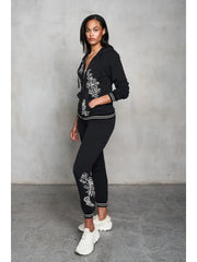 Embroidered French Terry Jogger by Paparazzi