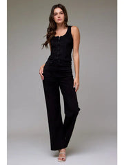 Bodycon Suede Vest by Hidden Jeans