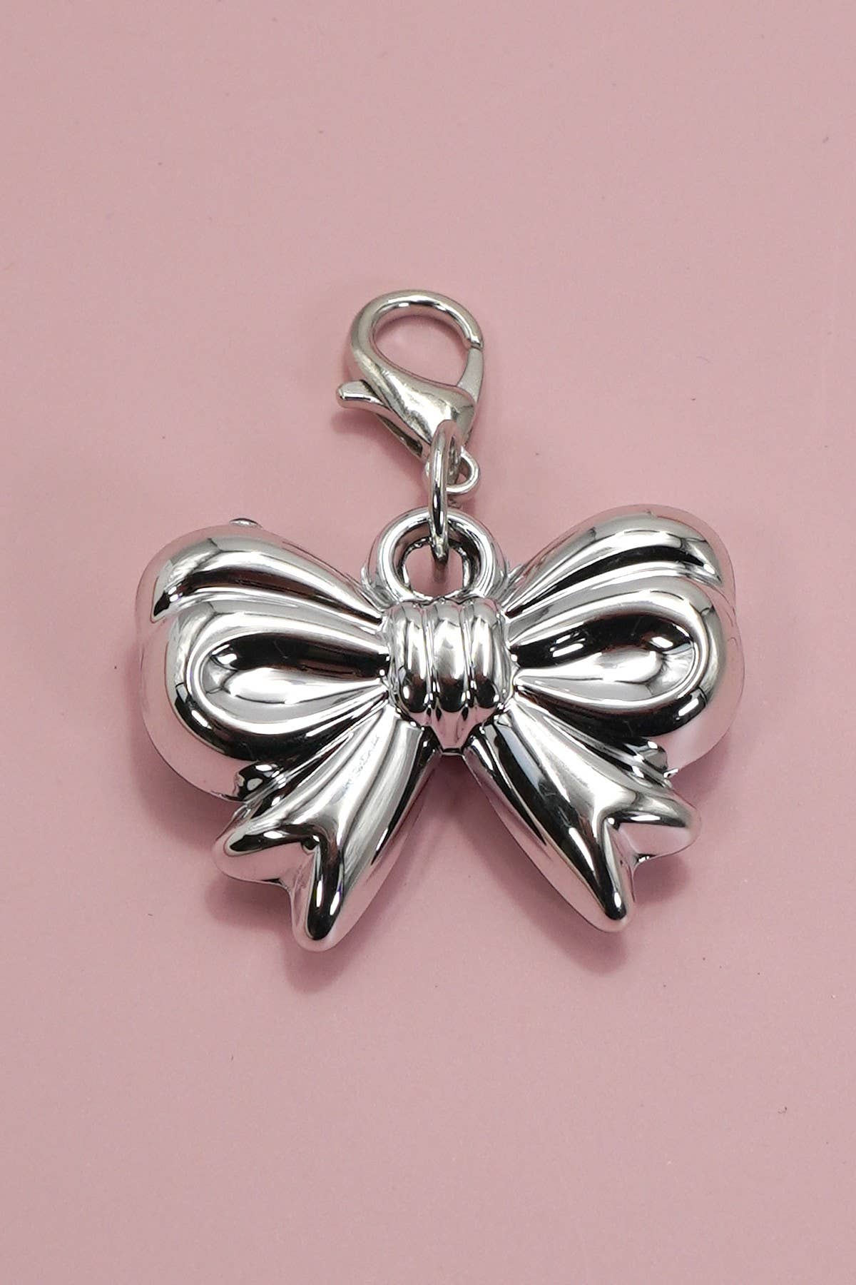 CLASSIC SILVER BOW SHOE CHARM Robin Boutique
