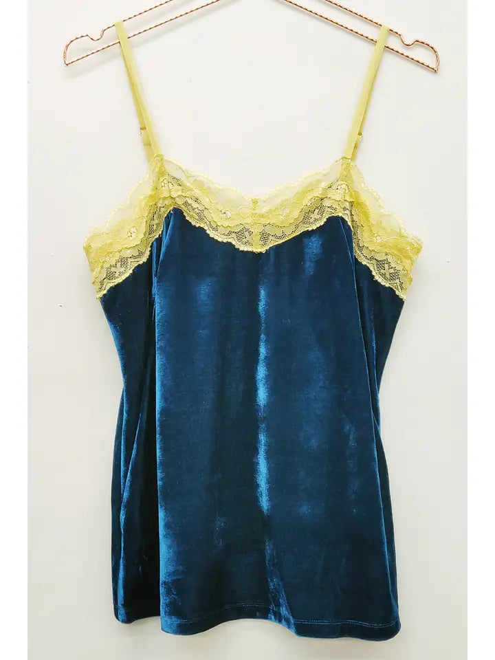 Beaded Velvet Dreams Cami by Aratta