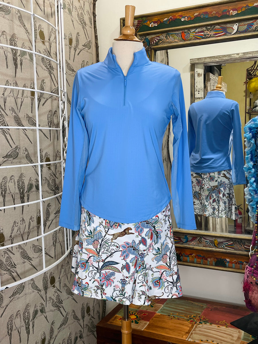 Kenny Dana Mock Neck Long Sleeve top