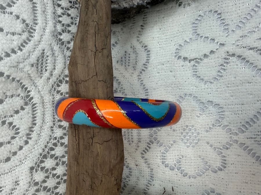 Painted Shellac Bracelet