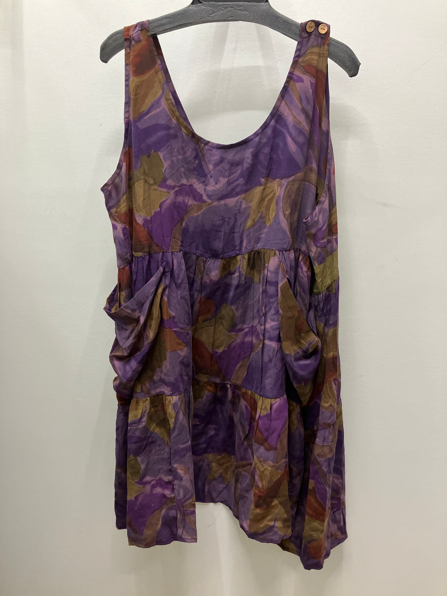 Silk Meadow Mini Dress #101 by Kantha Bae