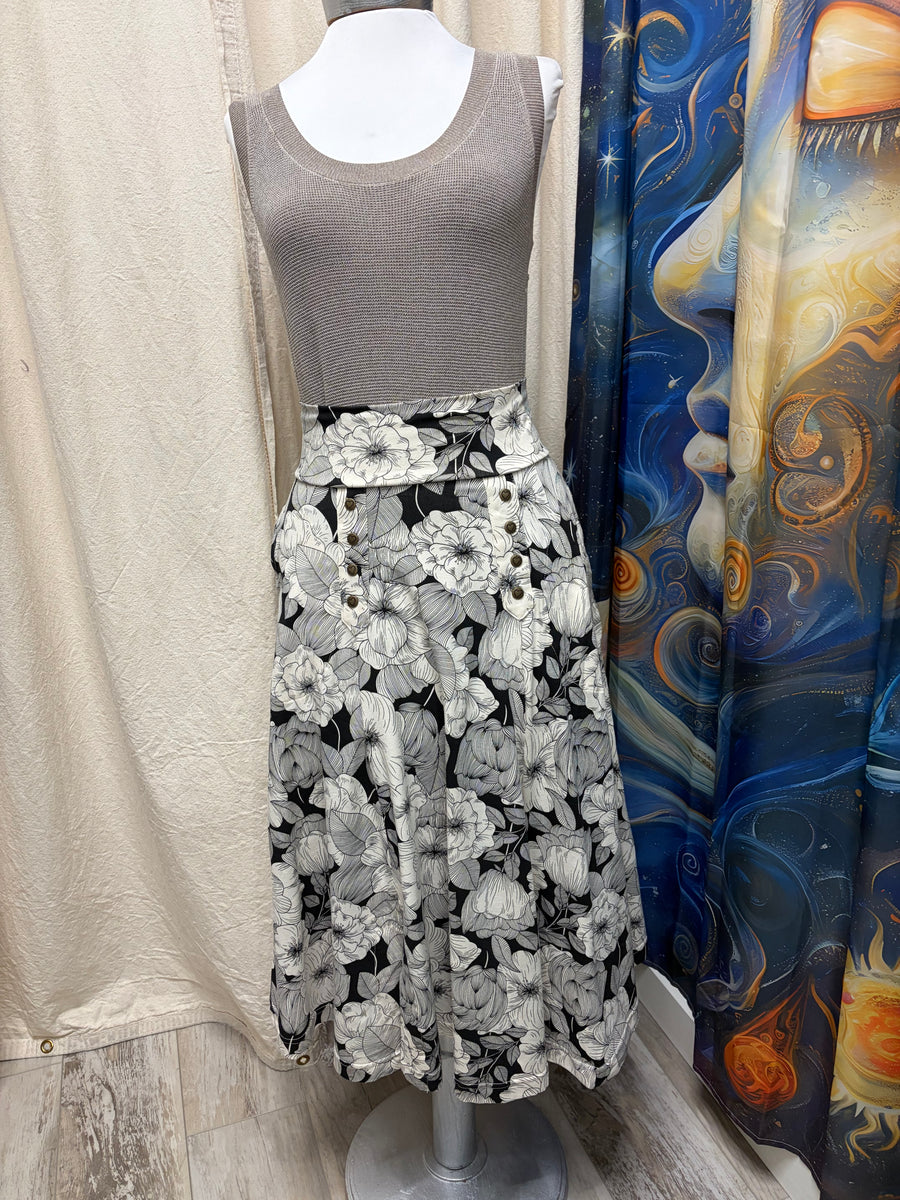 Davenport Skirt in Florrie Print by Effie's Heart