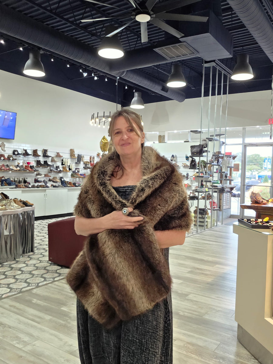 Luxe Faux Fur Scarf By Azalea Wang