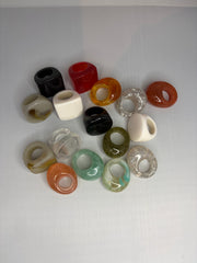Chunky Resin Statement Ring