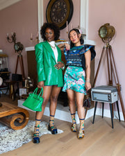 Horses and Chains Sheer Crew Socks Robin Boutique