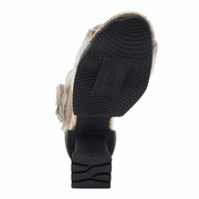 L'Artiste Supercool Platform Leather Etched Heels